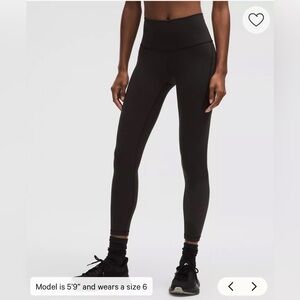 Lululemon Wunder Train High-Rise Tight with Pockets 25”